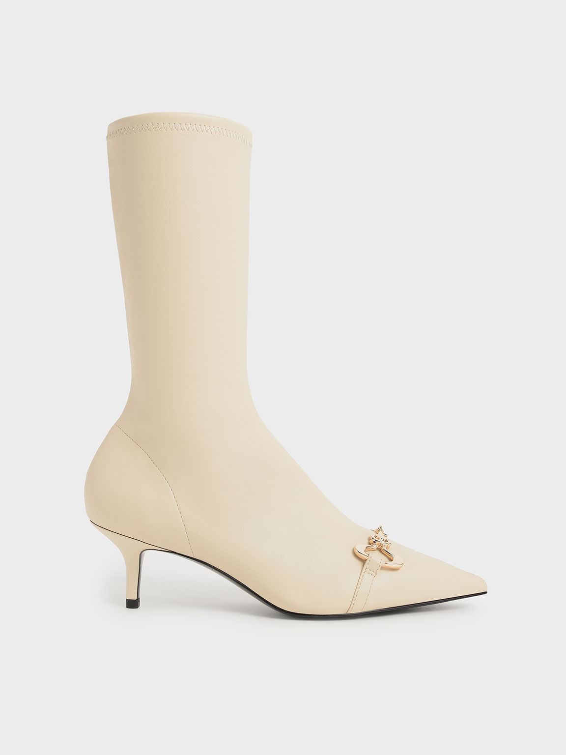 Elery Slip-On Ankle Boots, Sand, hi-res