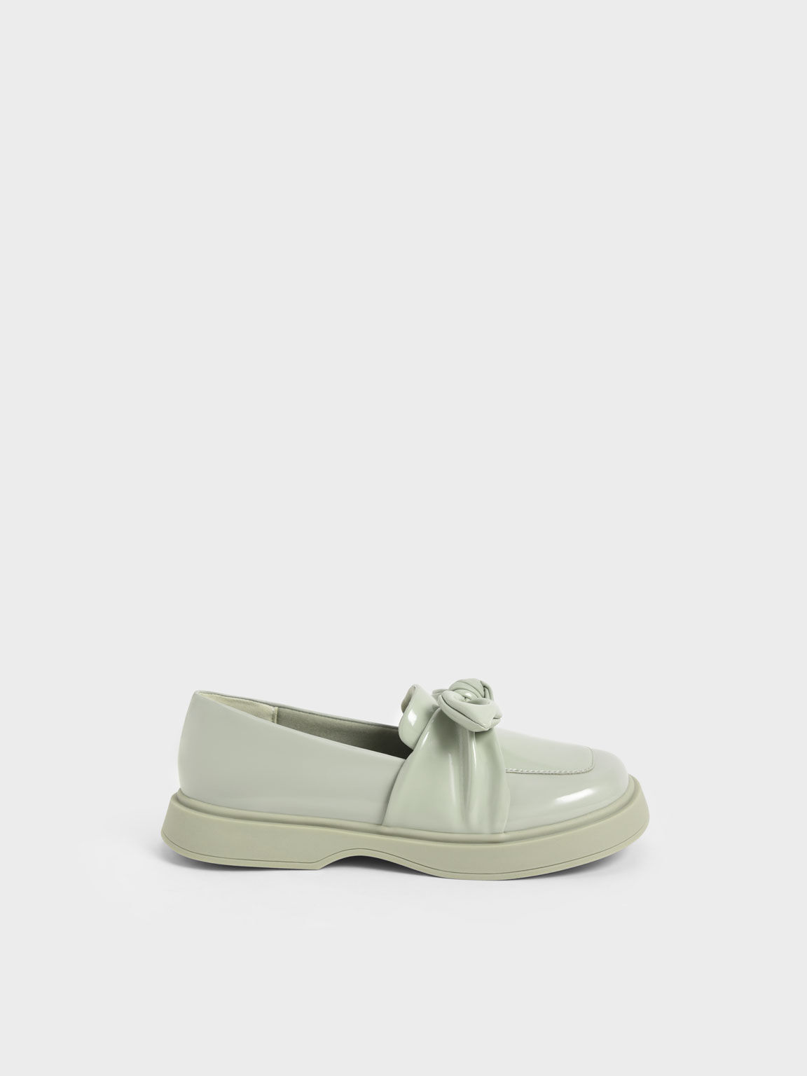 Girls patent loafers cheap