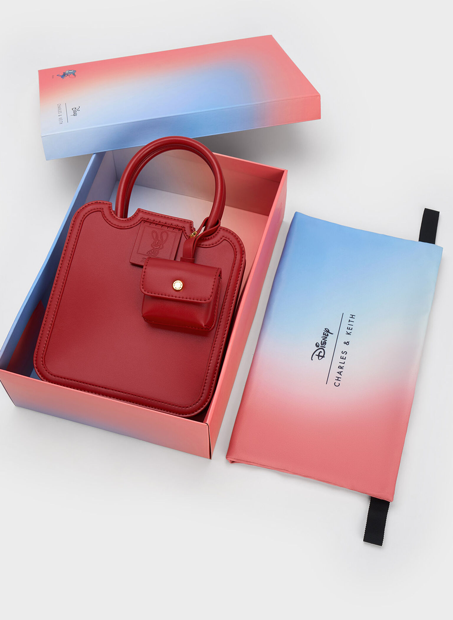 Judy Hopps Structured Tote Bag, Red, hi-res