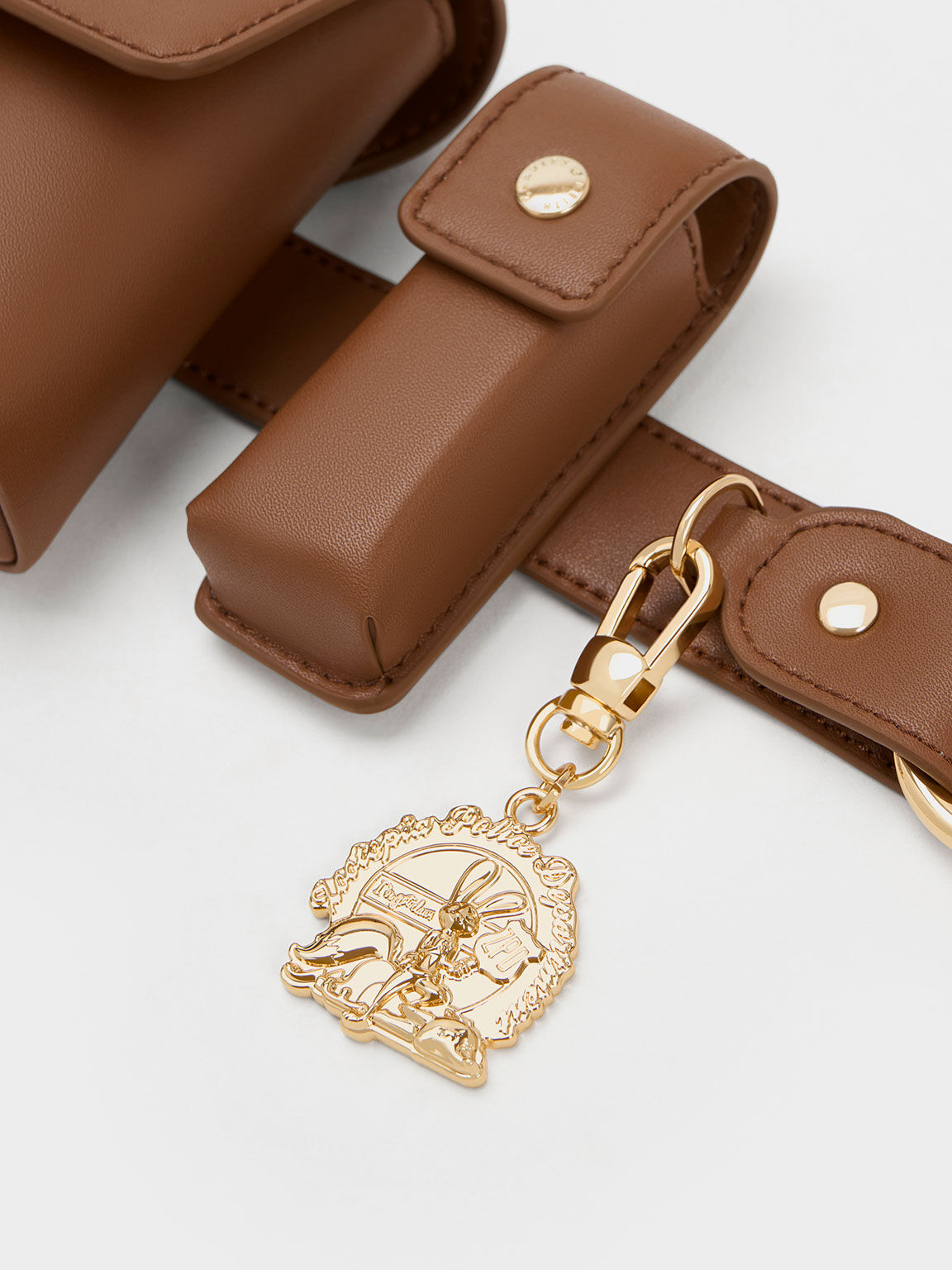 Judy Hopps Belted Pouch, Brown, hi-res