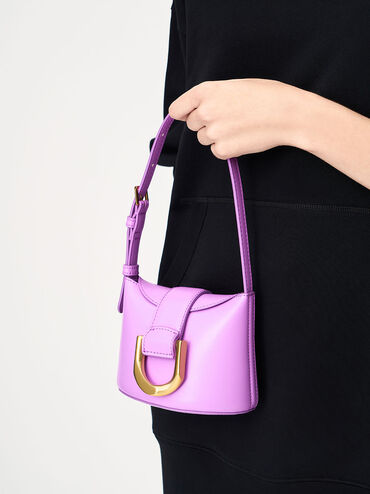 Gabine Bucket Bag, Violet, hi-res