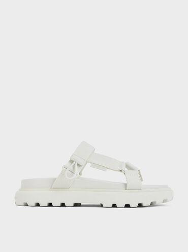 Maisie Sports Sandals, White, hi-res