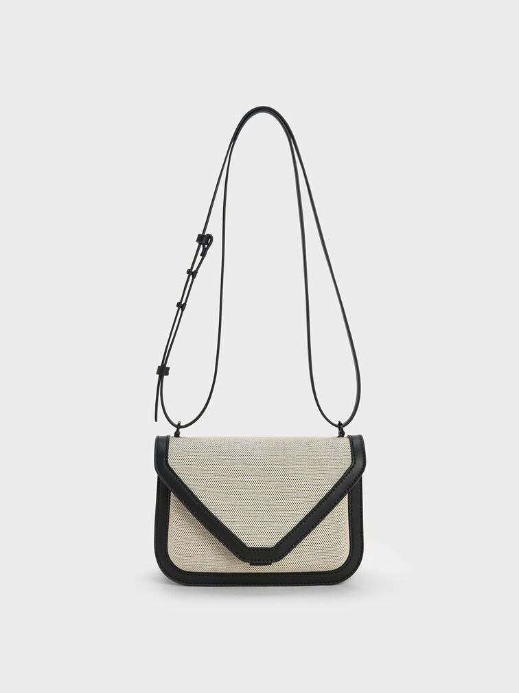 Camelia Canvas Envelope Crossbody Bag - Multi