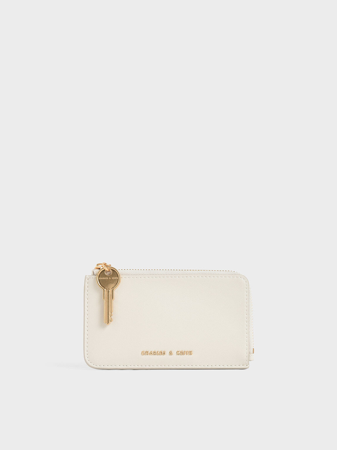 Charles and keith top zip mini wallet store