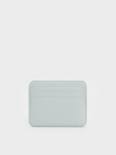 Cleo 菱格票卡夾, 海鹽藍, hi-res