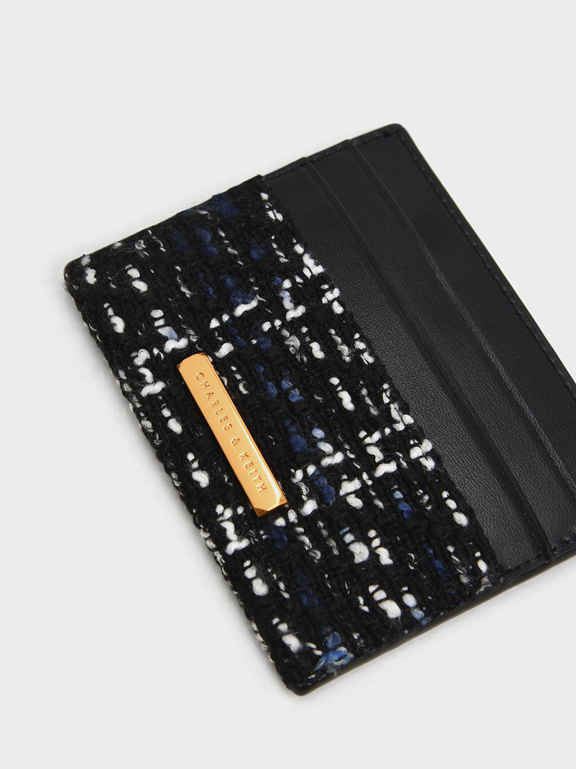 Tweed Card Holder, Multi, hi-res