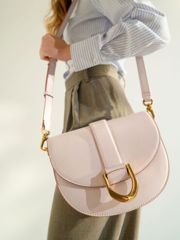 Bolsa de sela Gabine, Rosa, hi-res