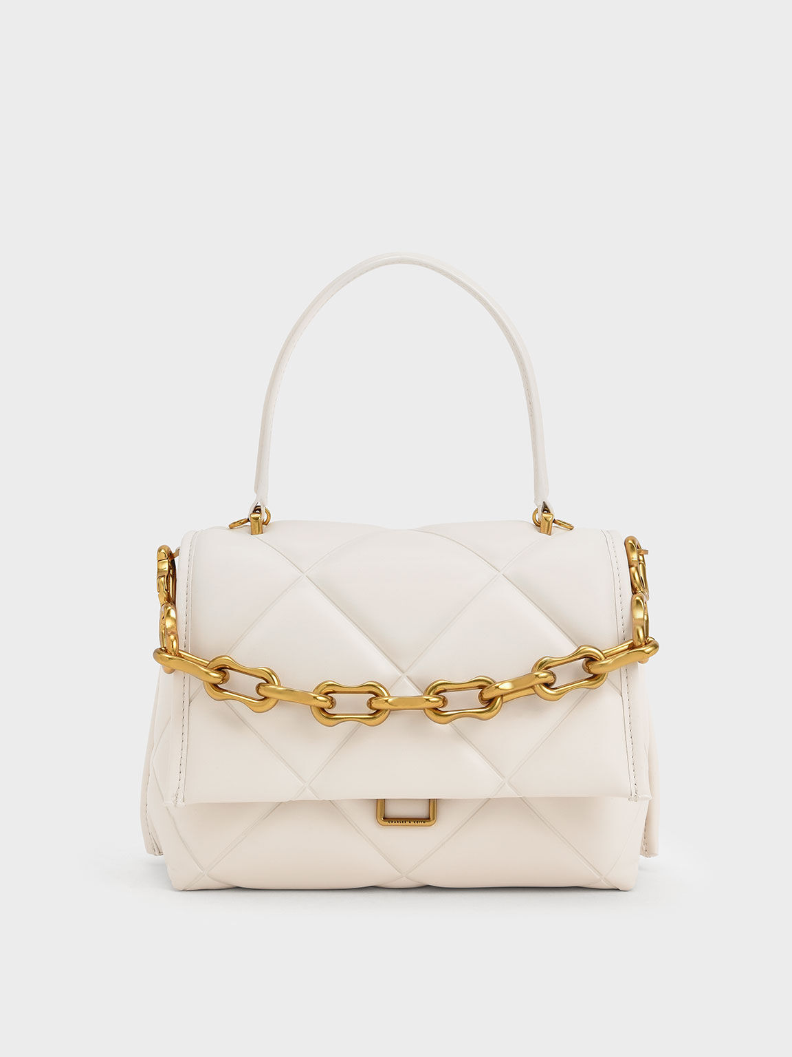 Cream chain bag clearance