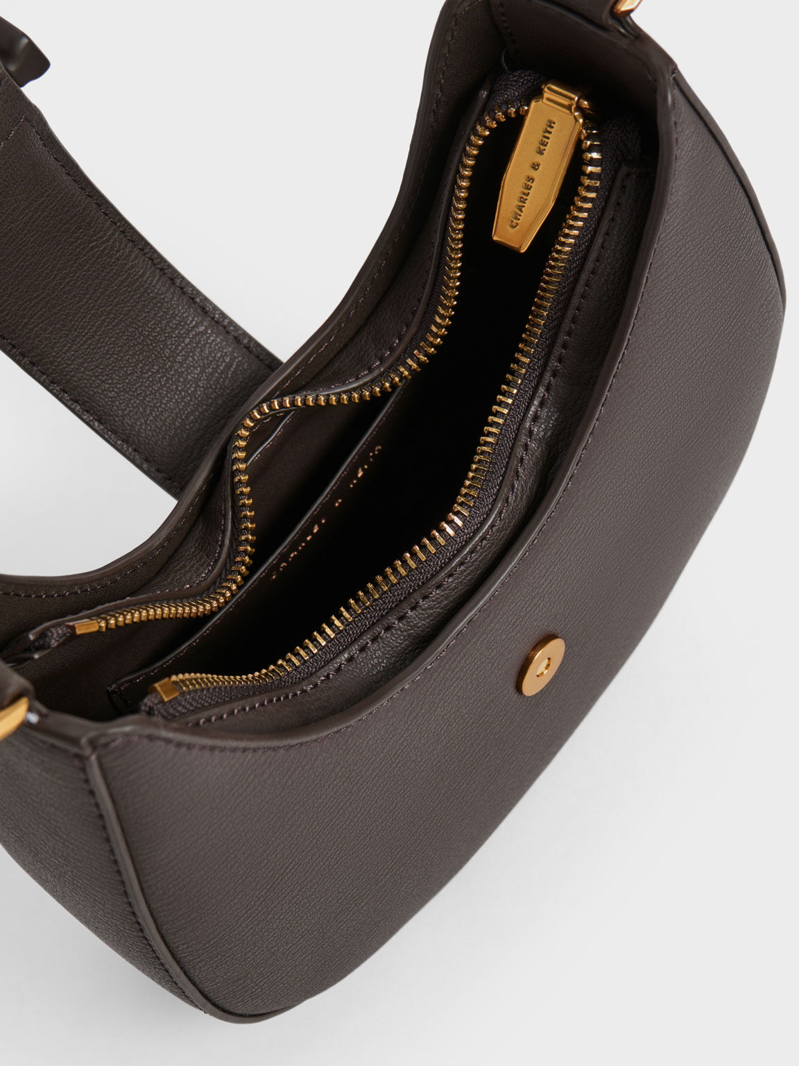 Gabine Belted Hobo Bag, Dark Moss, hi-res