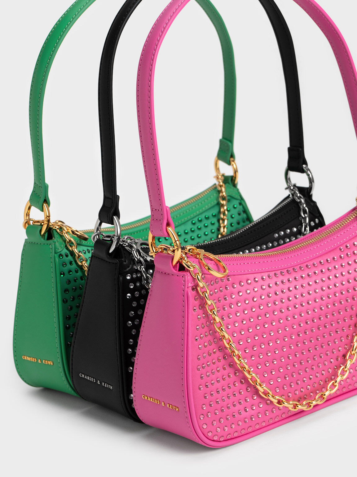 Charles and keith swarovski bag 2025