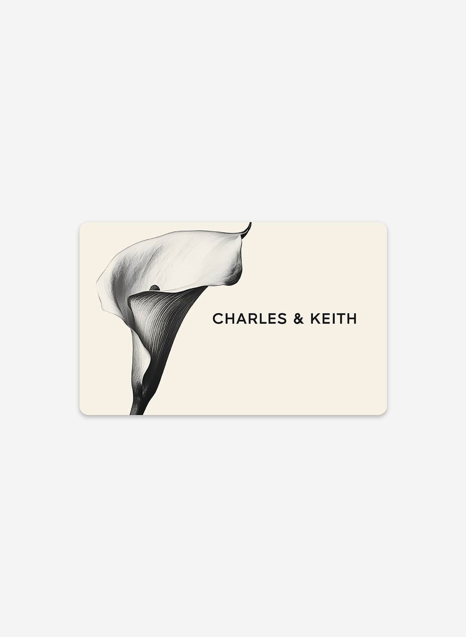 Mother's Day Gift Card - Illustrated Lily, Burgundy, giftratio3_4
