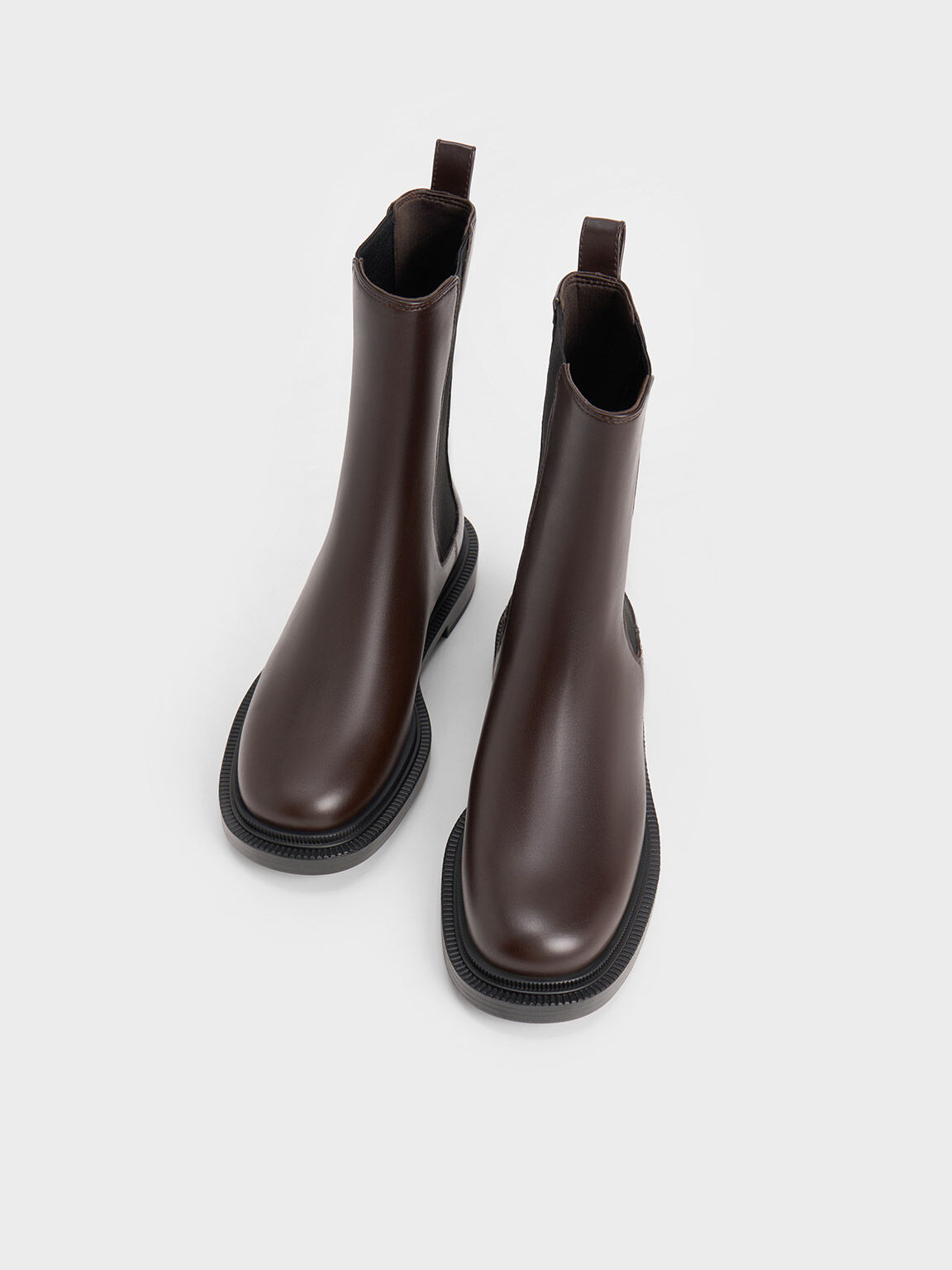 Classic Chelsea Boots, Dark Brown, hi-res