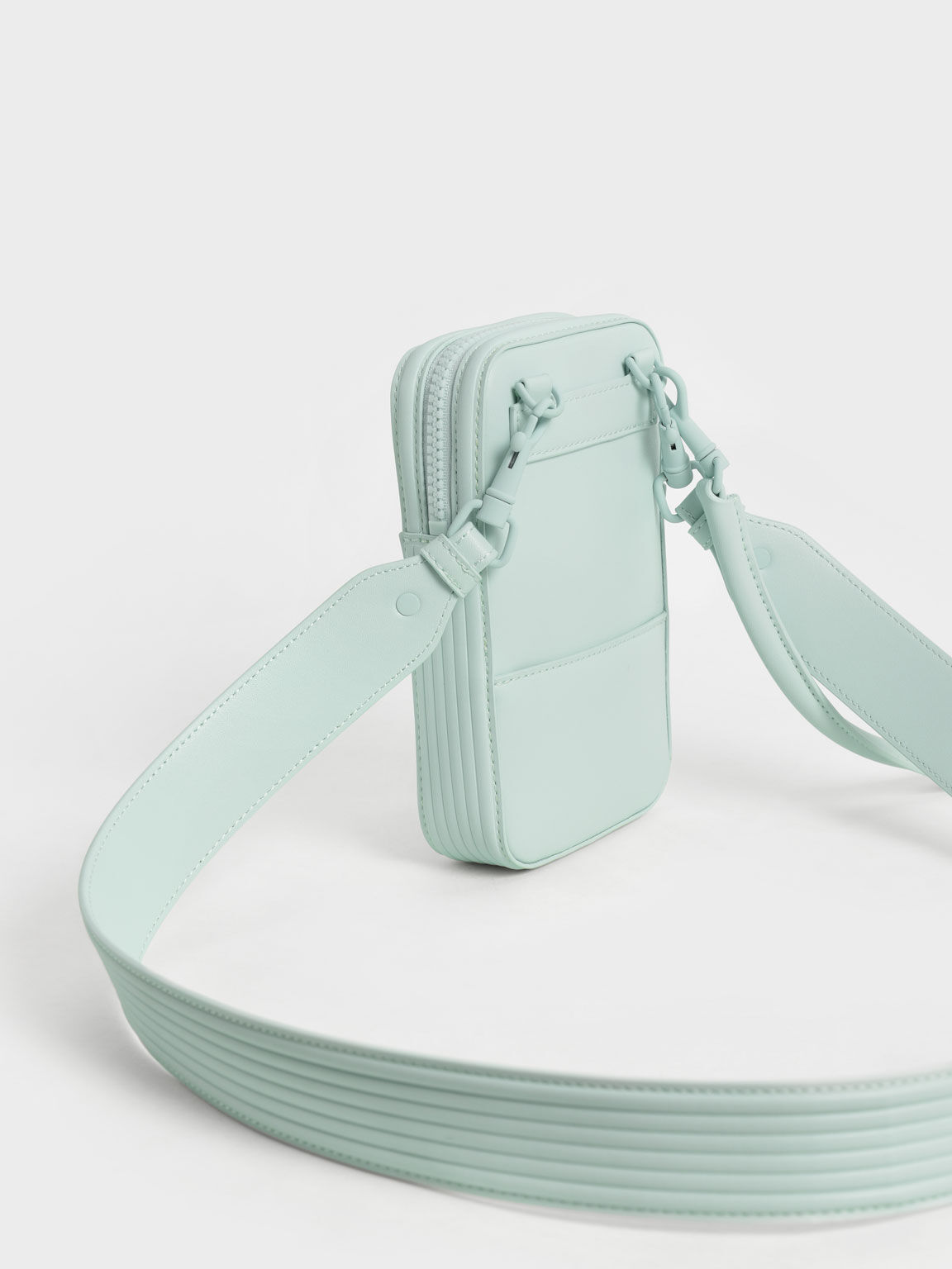 Mint Green Long Crossbody Bag CHARLES KEITH International