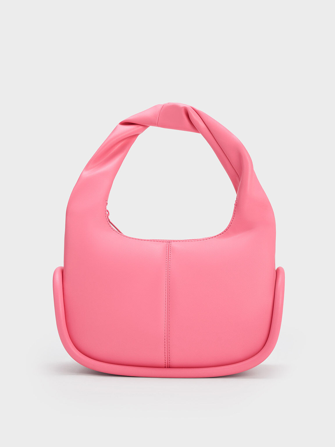 Bolso Hobo de Asa Torcida, Rosa, hi-res