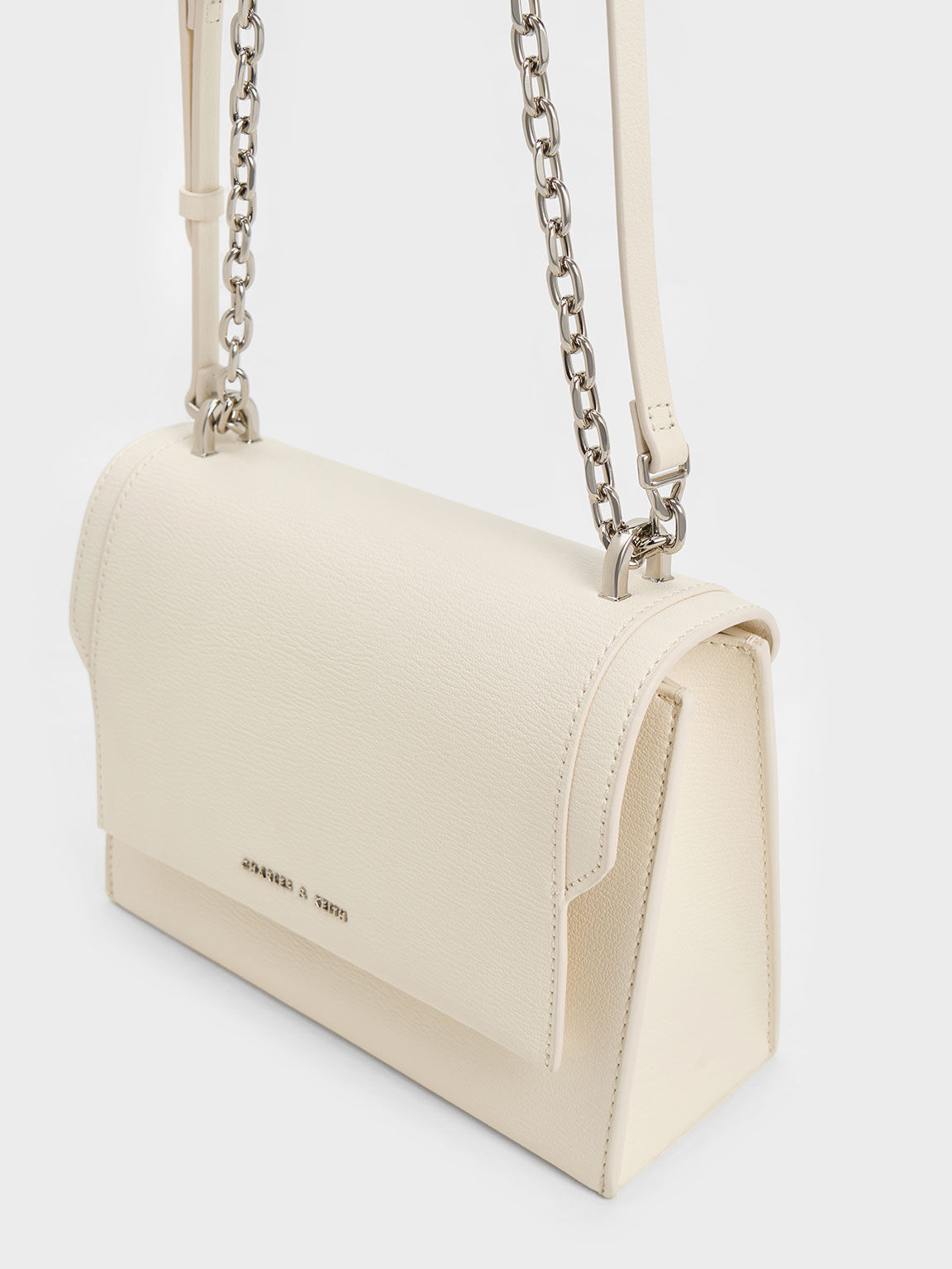 Charles and keith chain sling bag 2025