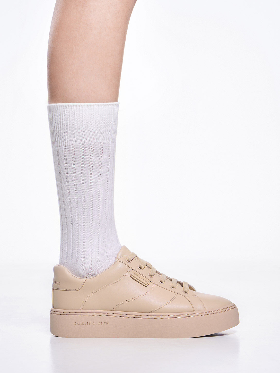 Women beige sale sneakers