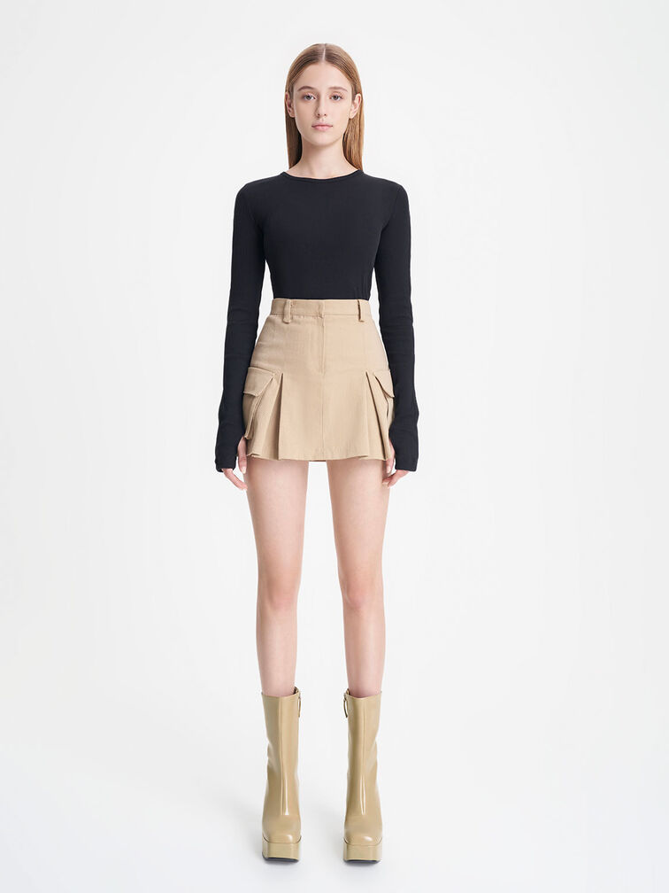 Corinth Blade Heel Boots, Taupe, hi-res
