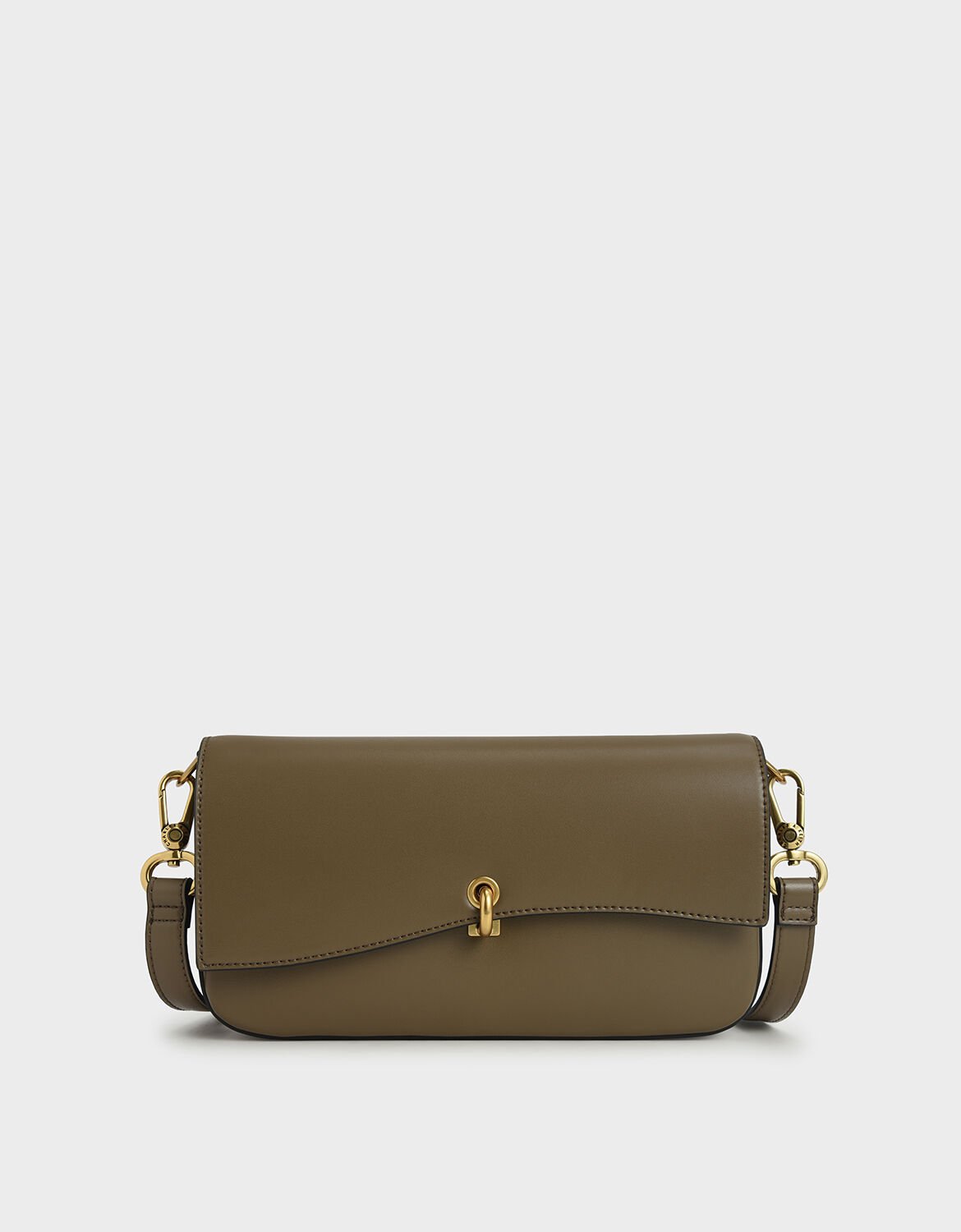 Chain detail turn lock bag Outlet