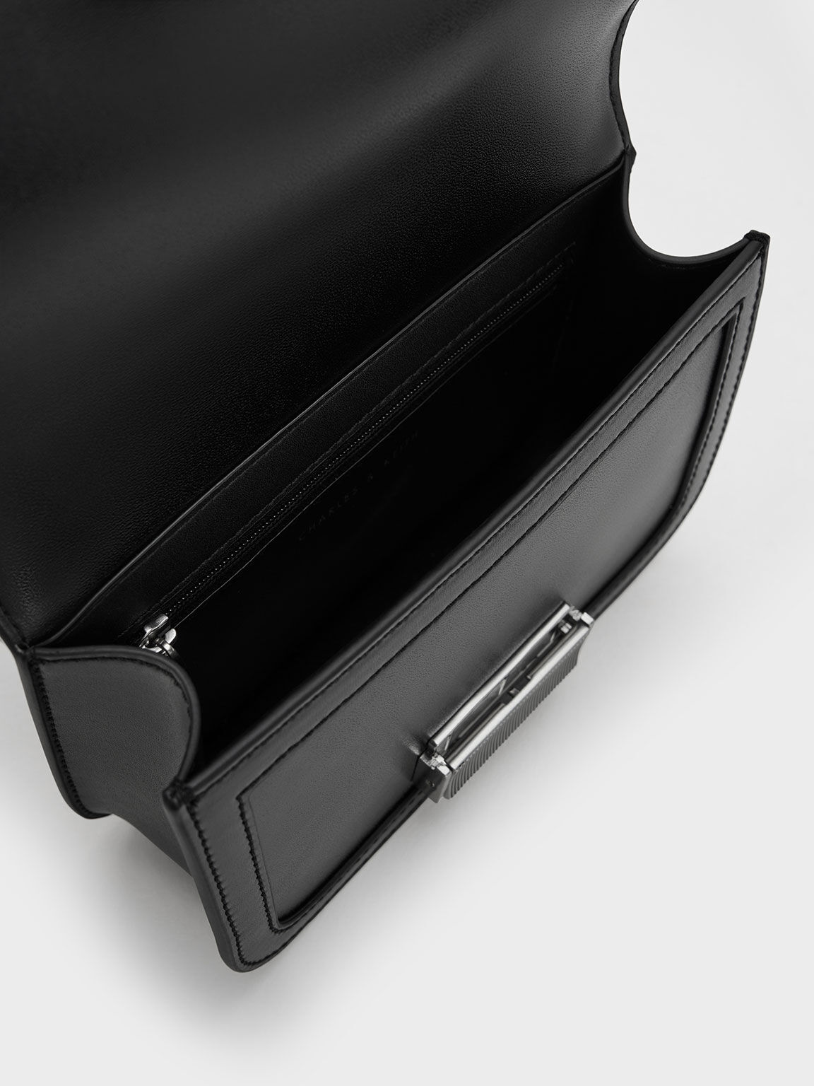 Black Charlot Chain Strap Bag CHARLES KEITH US
