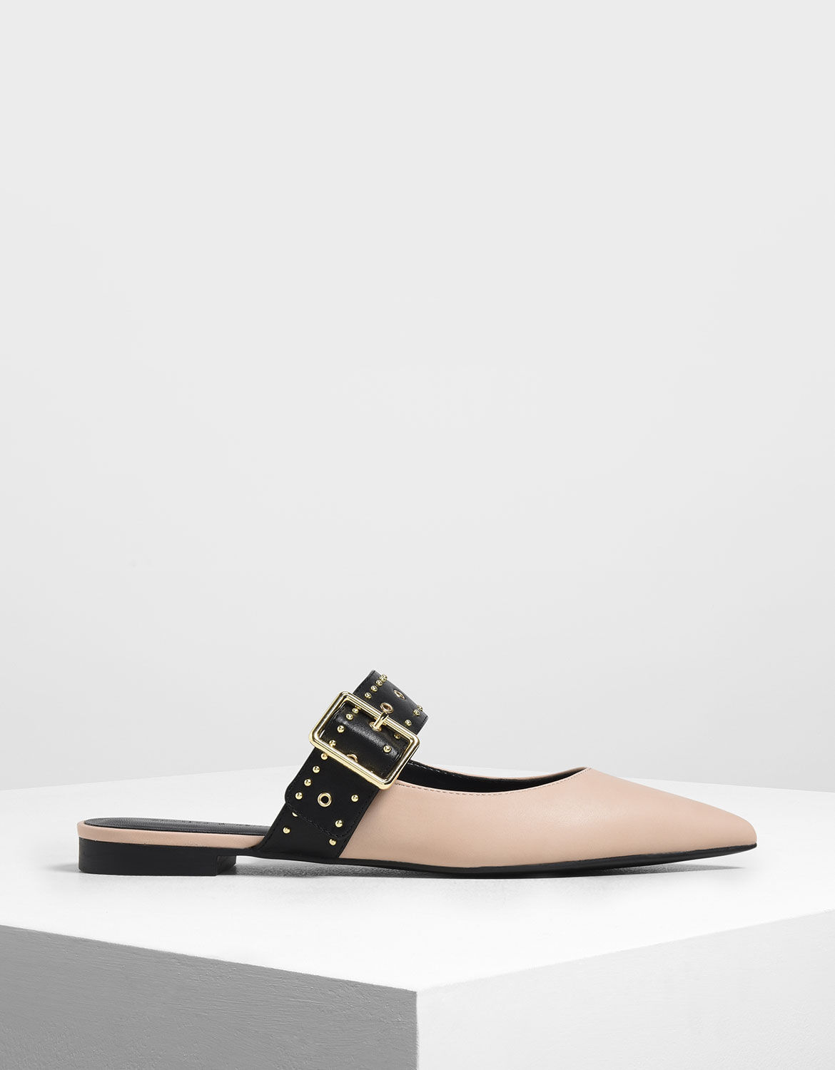 fendi buckle mule