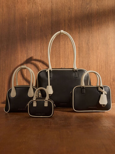 Sianna 方形大托特包, 混色, hi-res