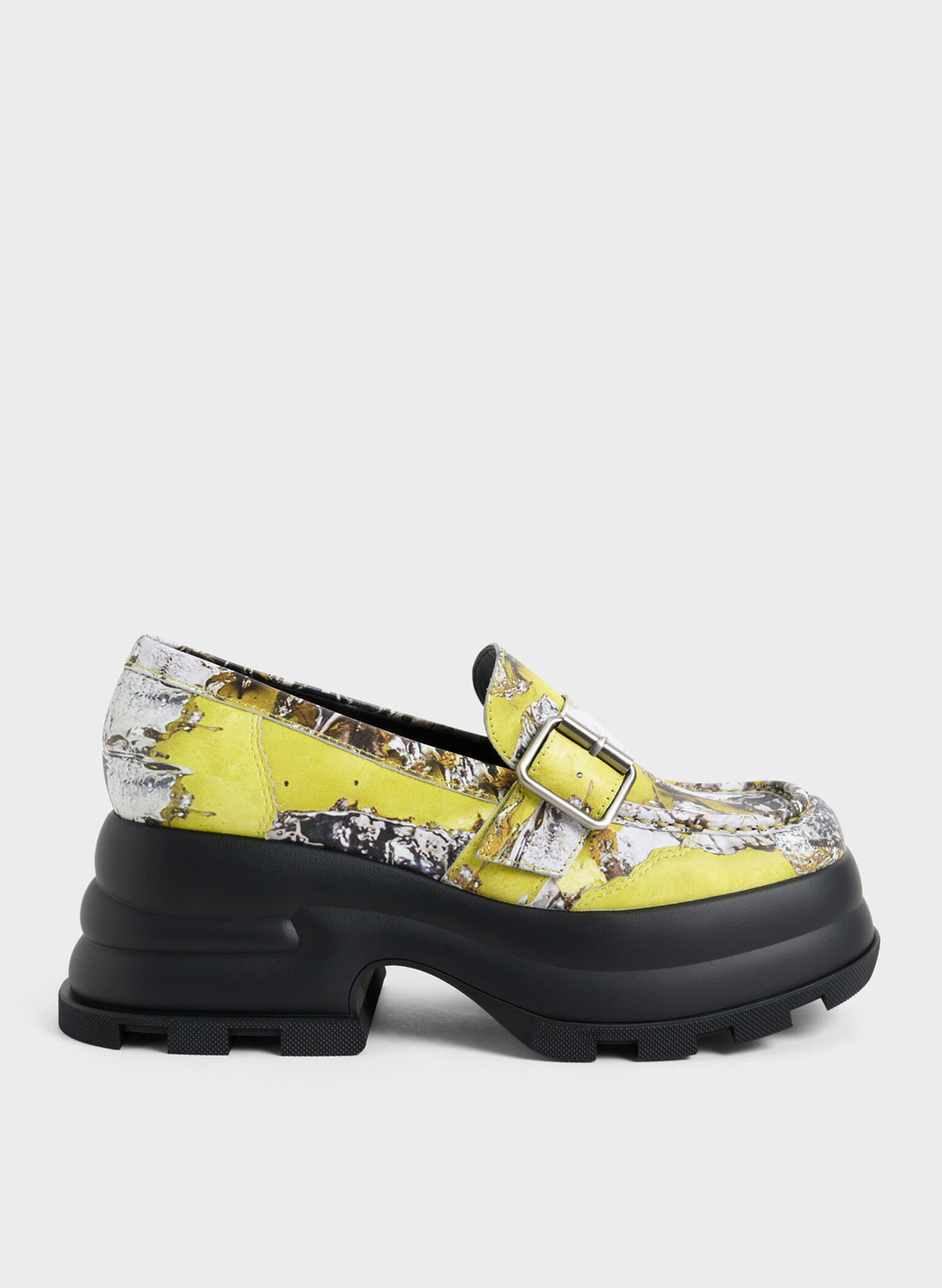 Jules Platform Buckled Loafers, Multi, hi-res