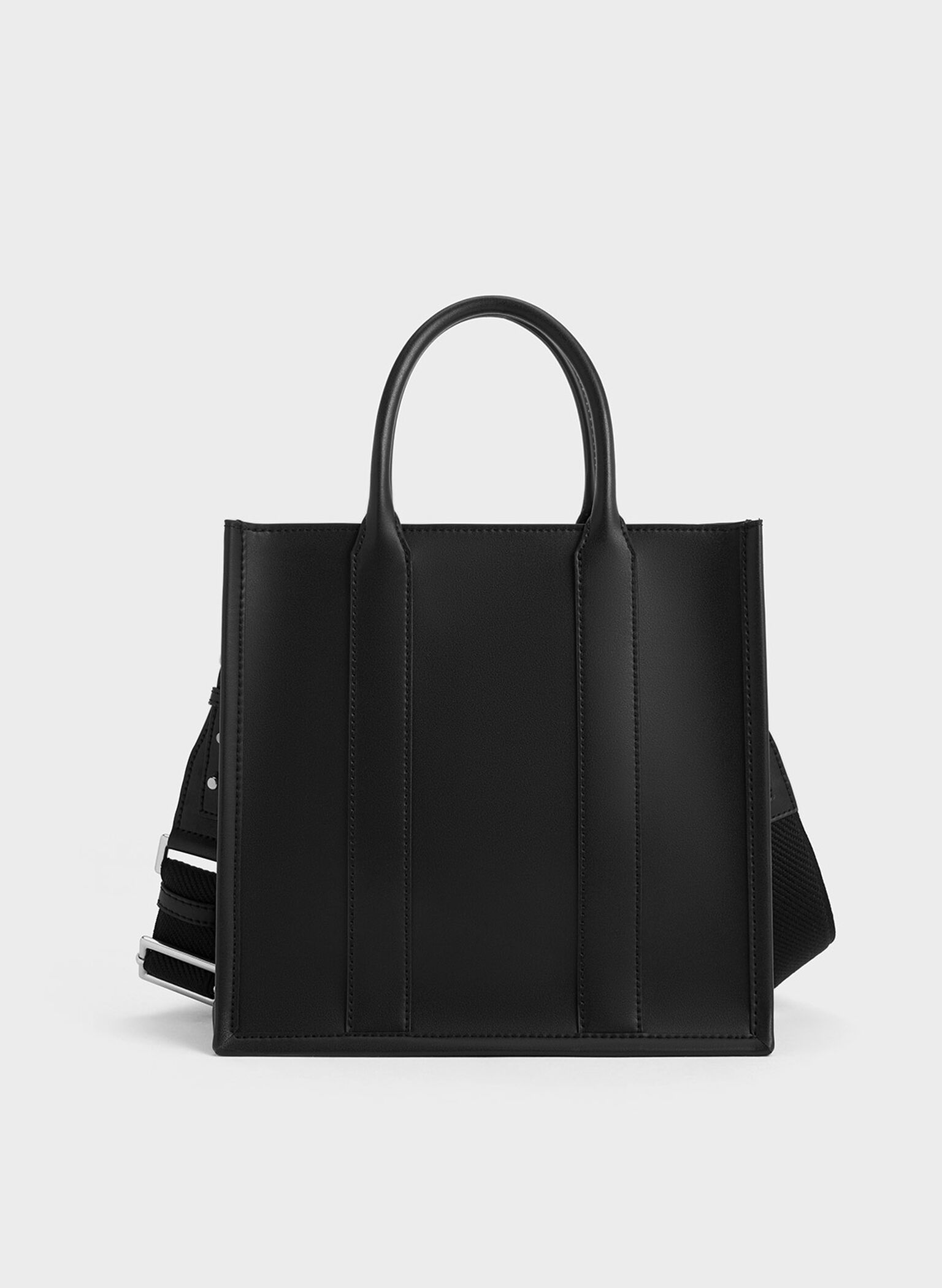 Clover Tote Bag, Noir, hi-res