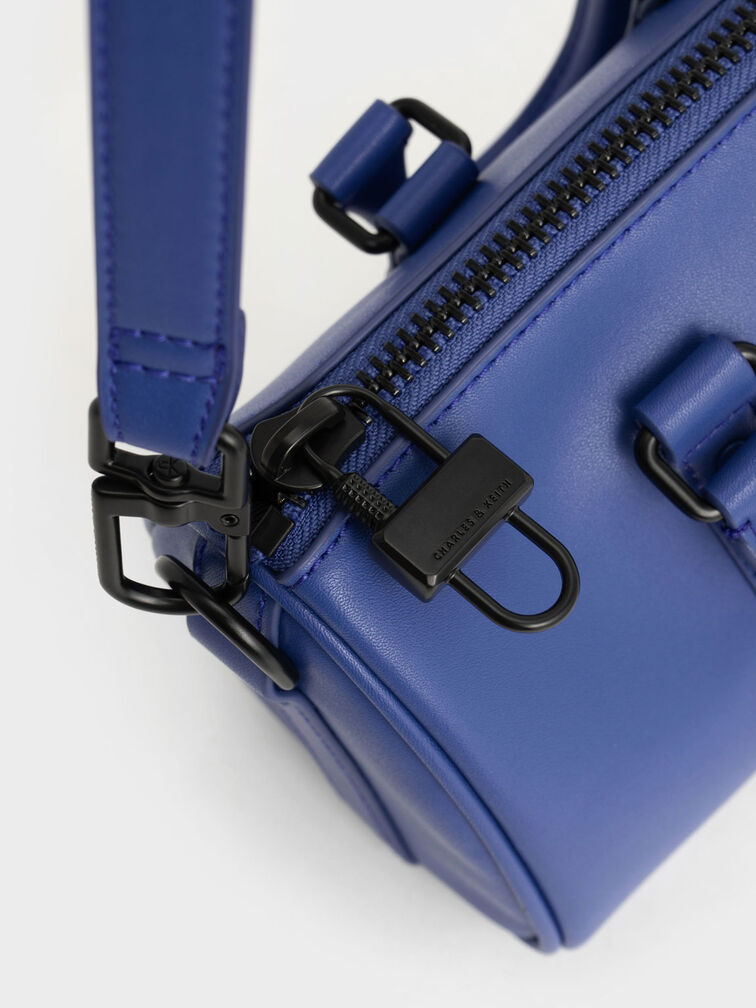 Balta Chain-Link Bowling Bag, Blue, hi-res
