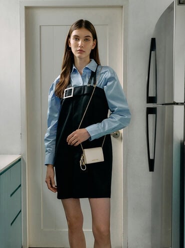 Scottie Small Wallet, Cream, hi-res