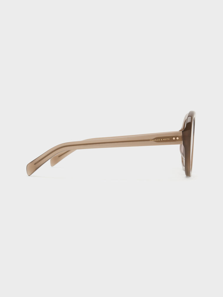 Lunettes de soleil aviateur Ramone, Sable, hi-res
