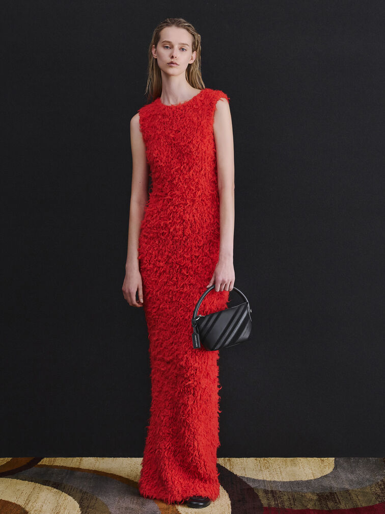 Zeya Top Handle Bag, Noir, hi-res