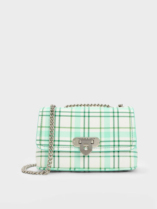 Alcott Push-Lock Chain Bag, Multi, hi-res