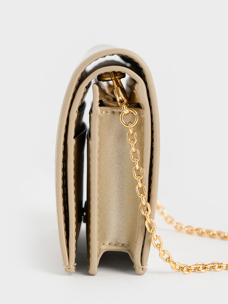 Cassia Card Holder, Champagne, hi-res