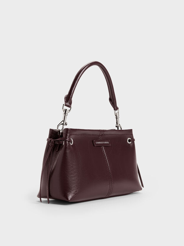Bolso de mano Noane, Wineberry Red, hi-res