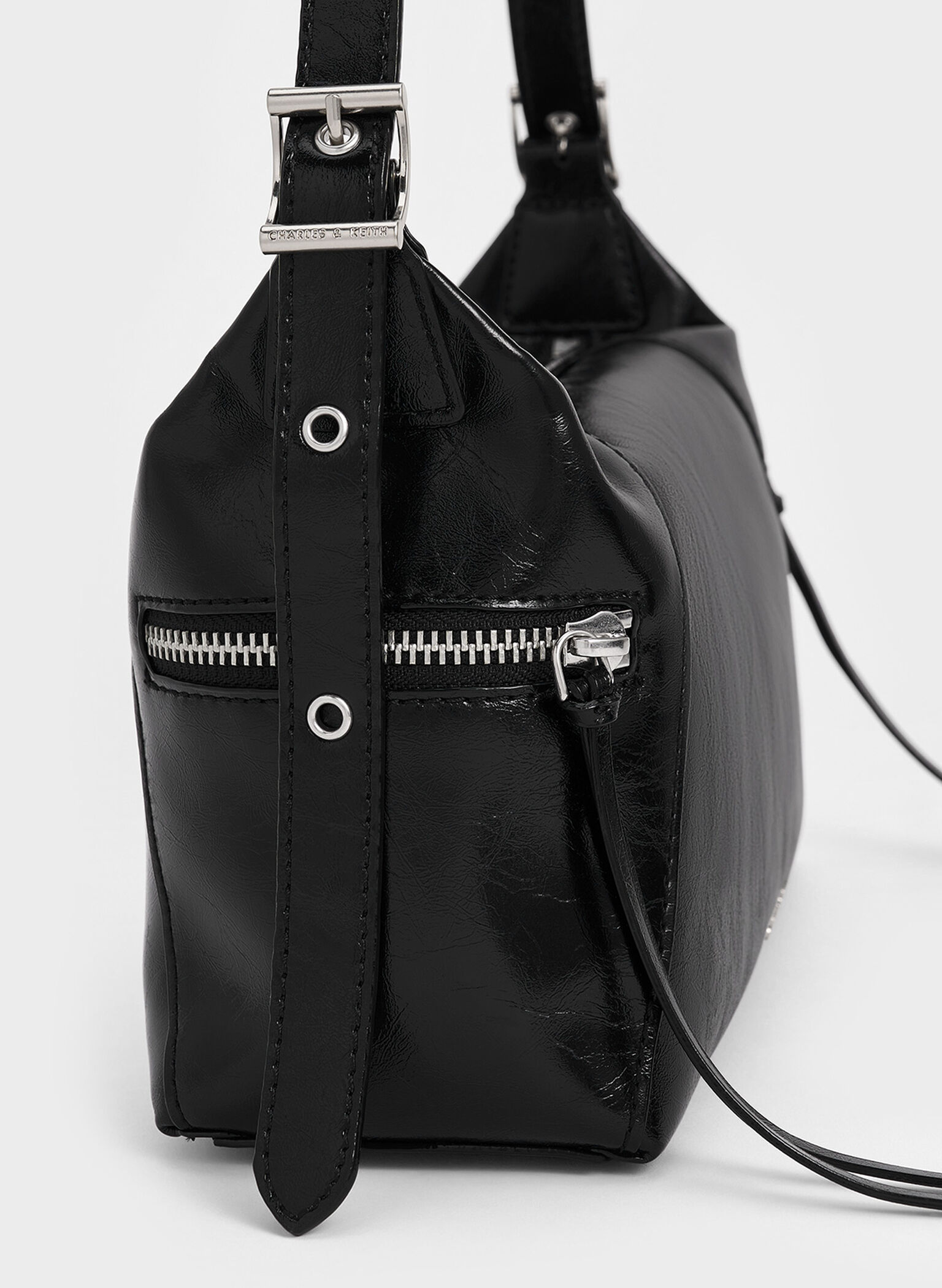 Xylia Shoulder Bag, Noir, hi-res