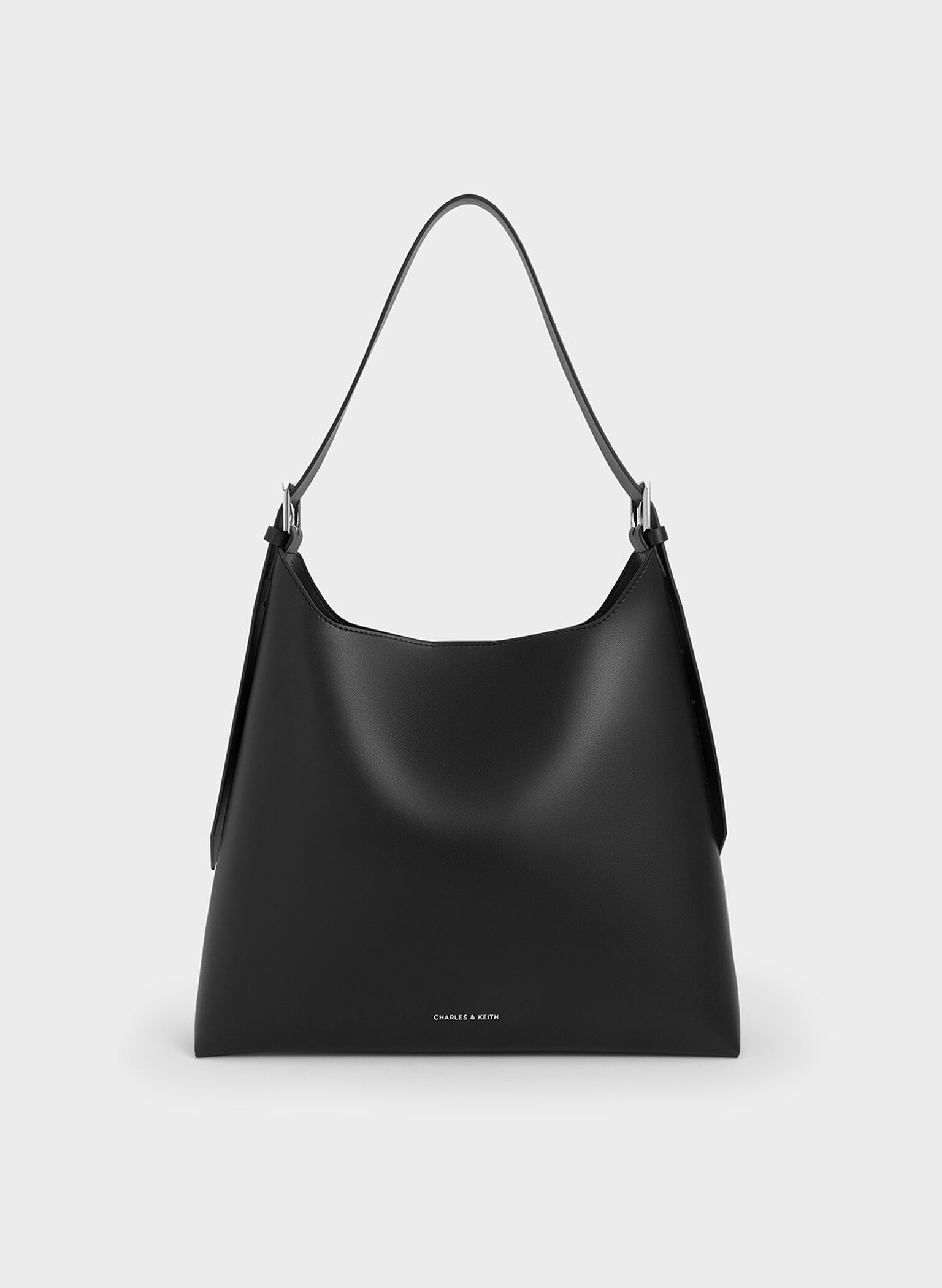 Bolso holgado trapezoidal, Noir, hi-res