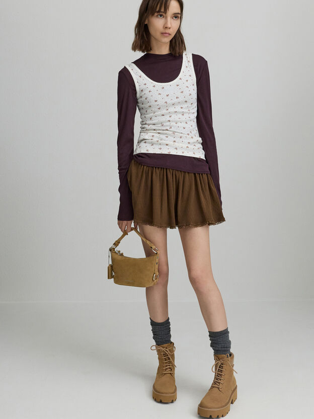 Tatiana Tassel Hobo Bag, Sand, hi-res