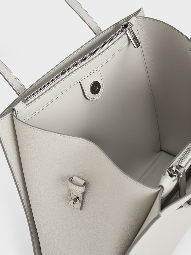 Sansa Tote Bag, Grey, hi-res