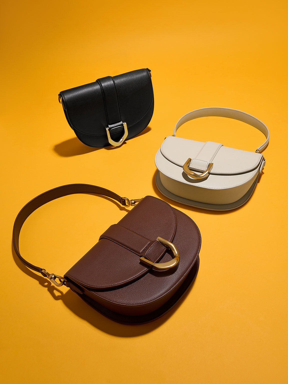 Charles and keith leather bag outlet