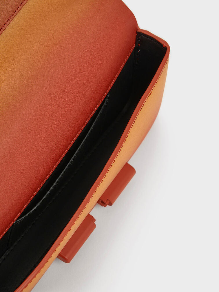 Cesia Chain Strap Bag, Sunset, hi-res