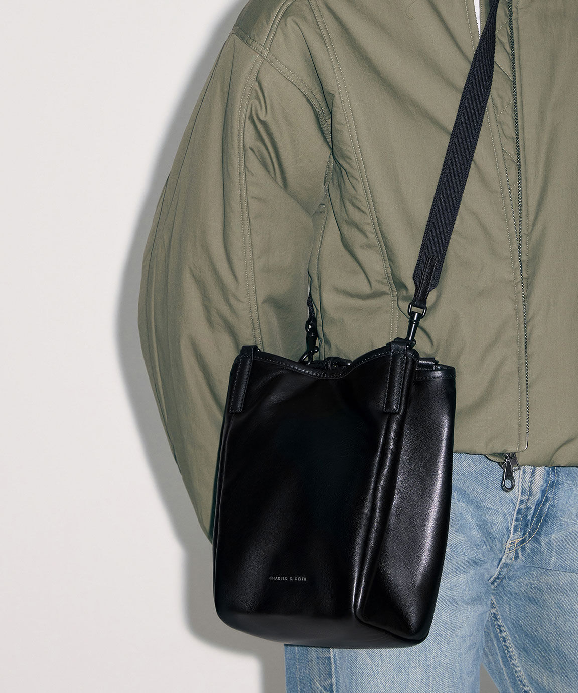 All saints bucket discount bag