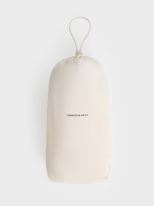 Mini Errya Nylon Quilted Puffy Crossbody Bag, Blanco, hi-res
