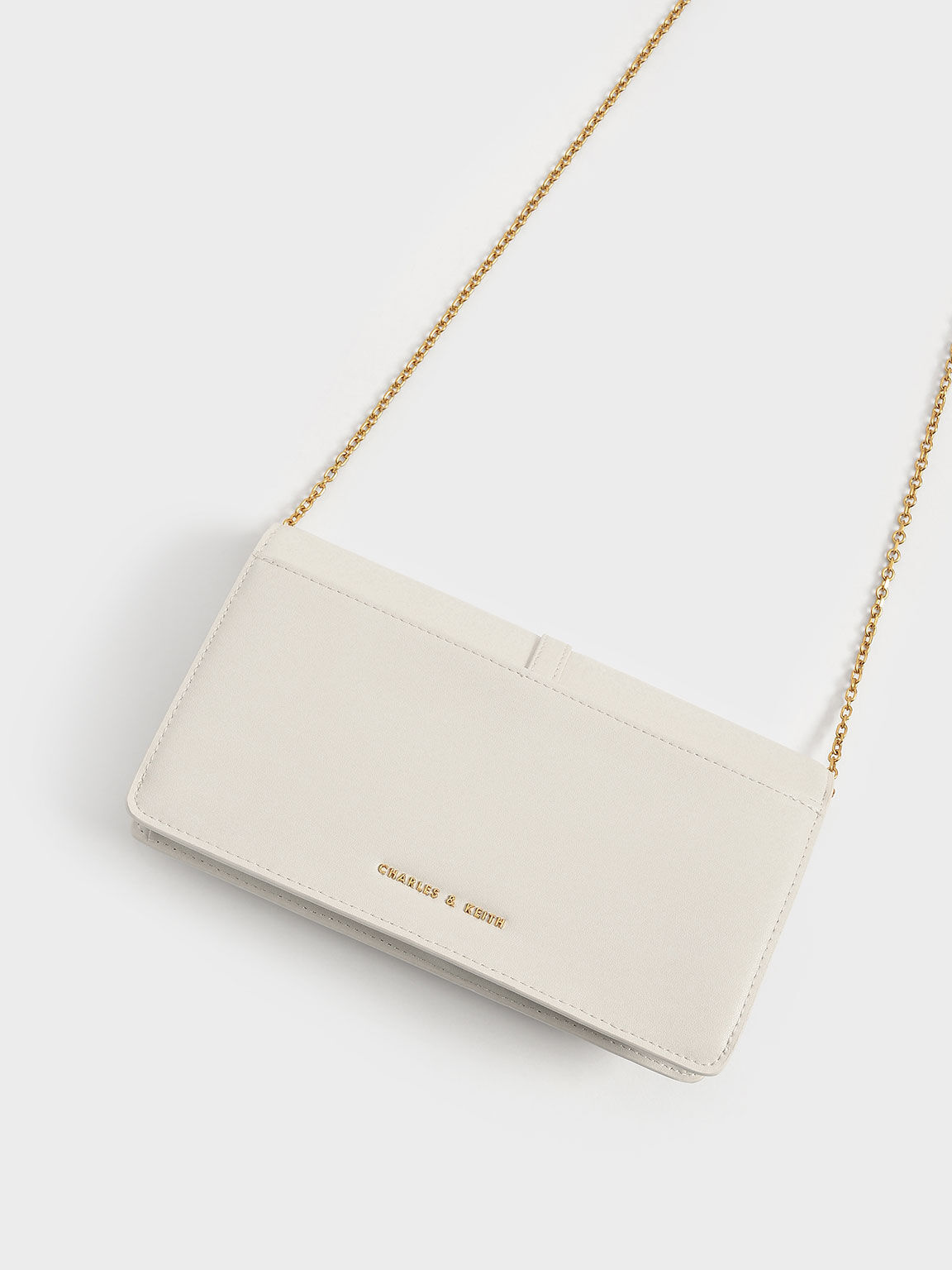 Atlas Front-Flap Long Wallet, Cream, hi-res