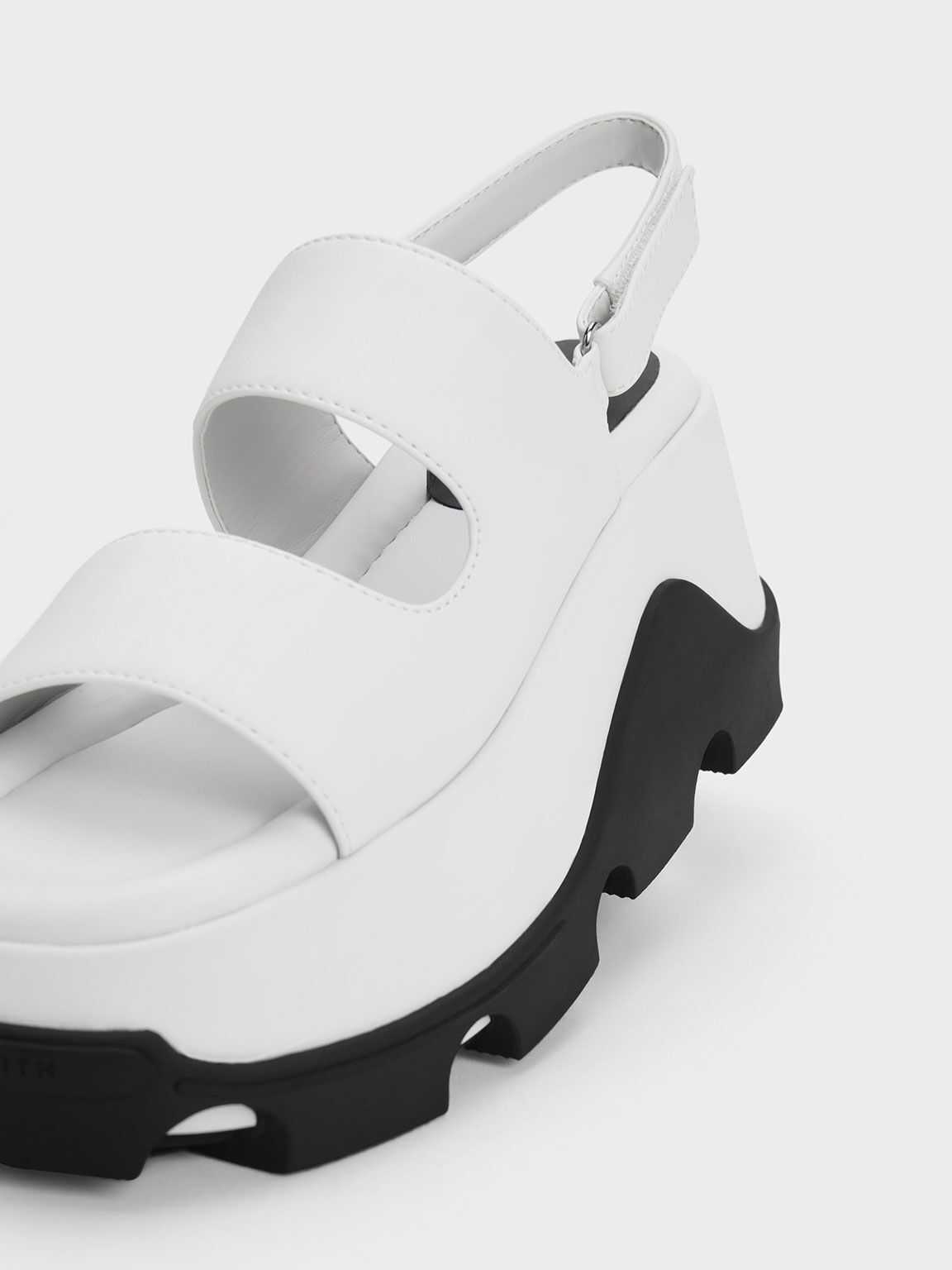 White Wedge Sandals Shop Online CHARLES KEITH SG