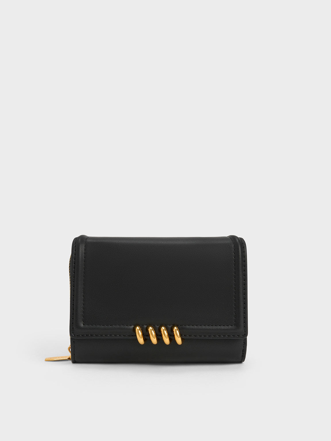 Osiris Metallic Accent Wallet, Black, hi-res