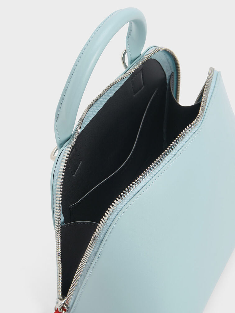 Cockade Bowling Bag, Blue, hi-res