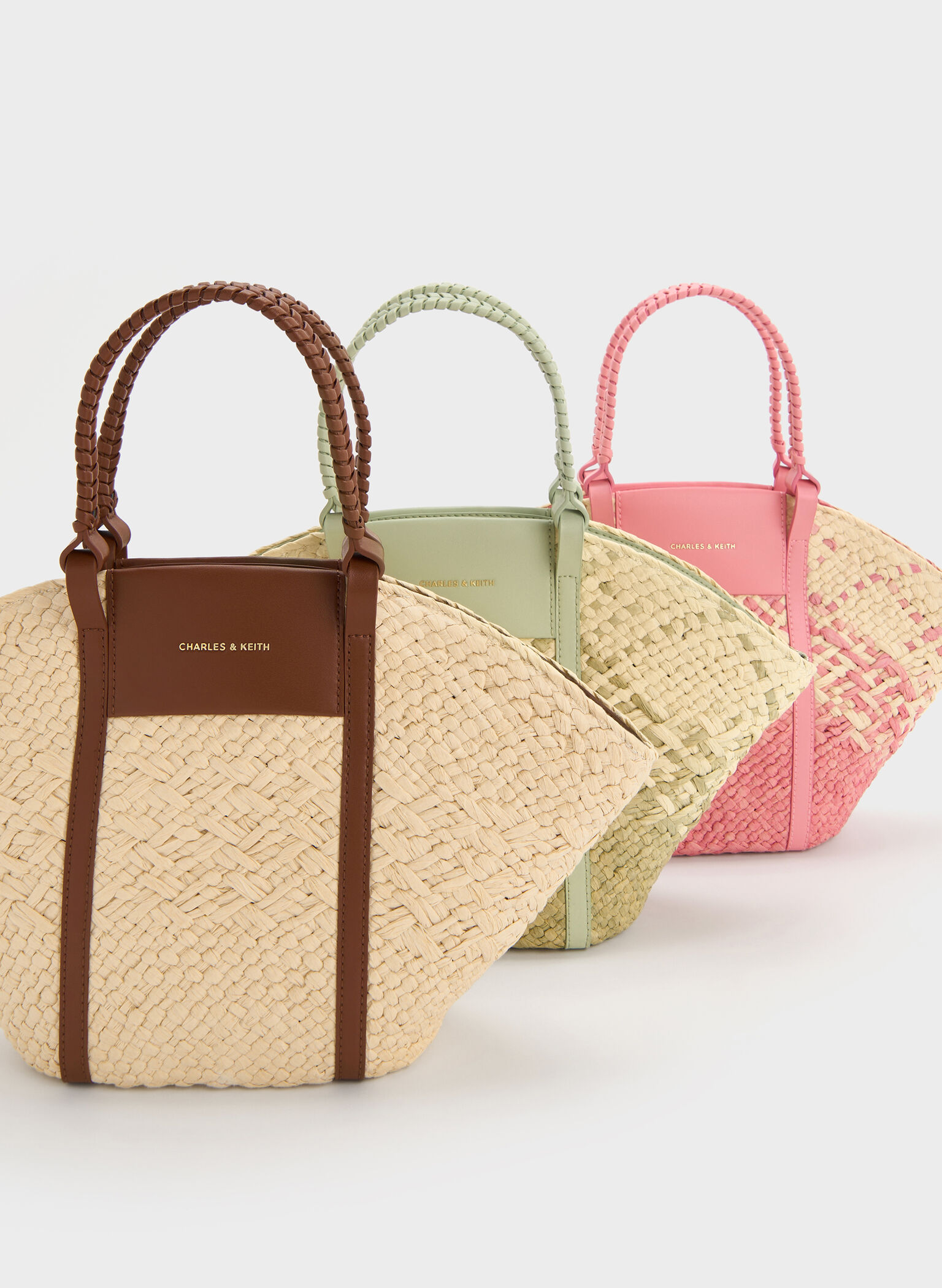 Shalia Raffia Basket Bag, Matcha Green, hi-res