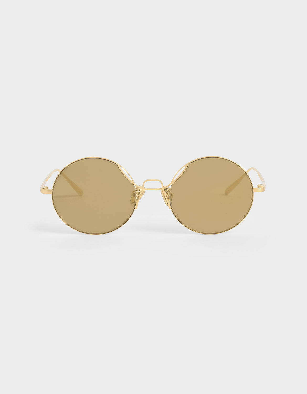 Gold tinted glasses clearance