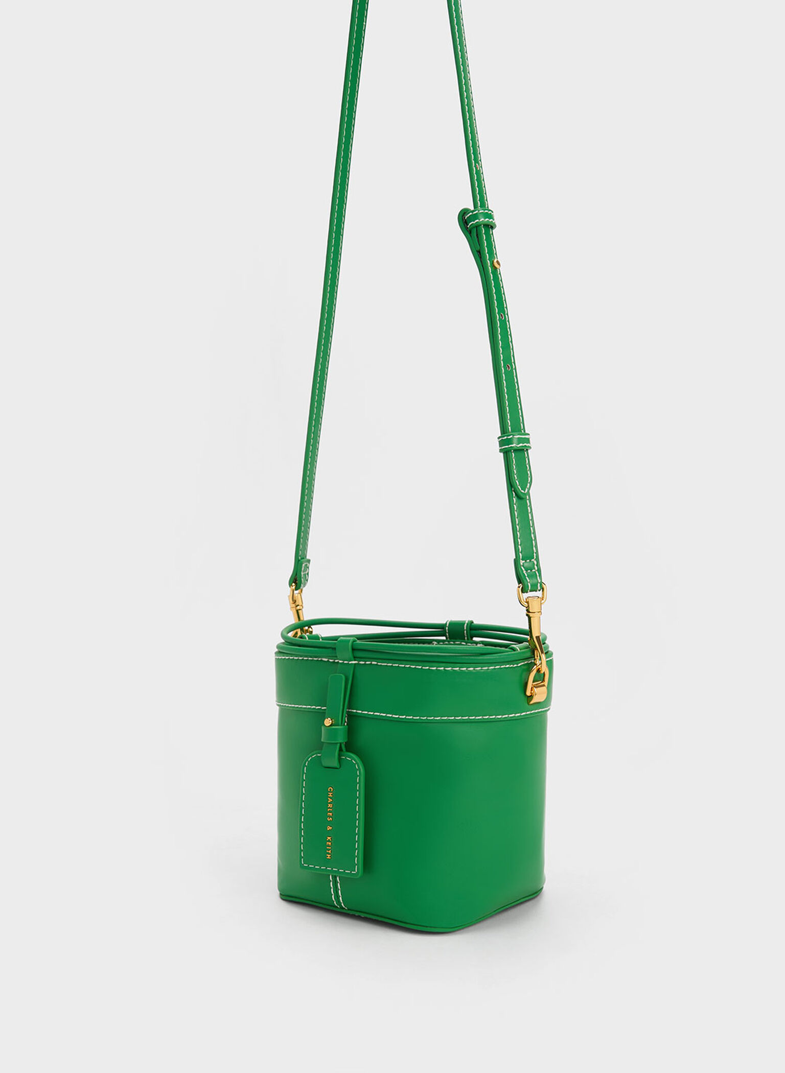 Green Cordele Bucket Bag - CHARLES & KEITH US