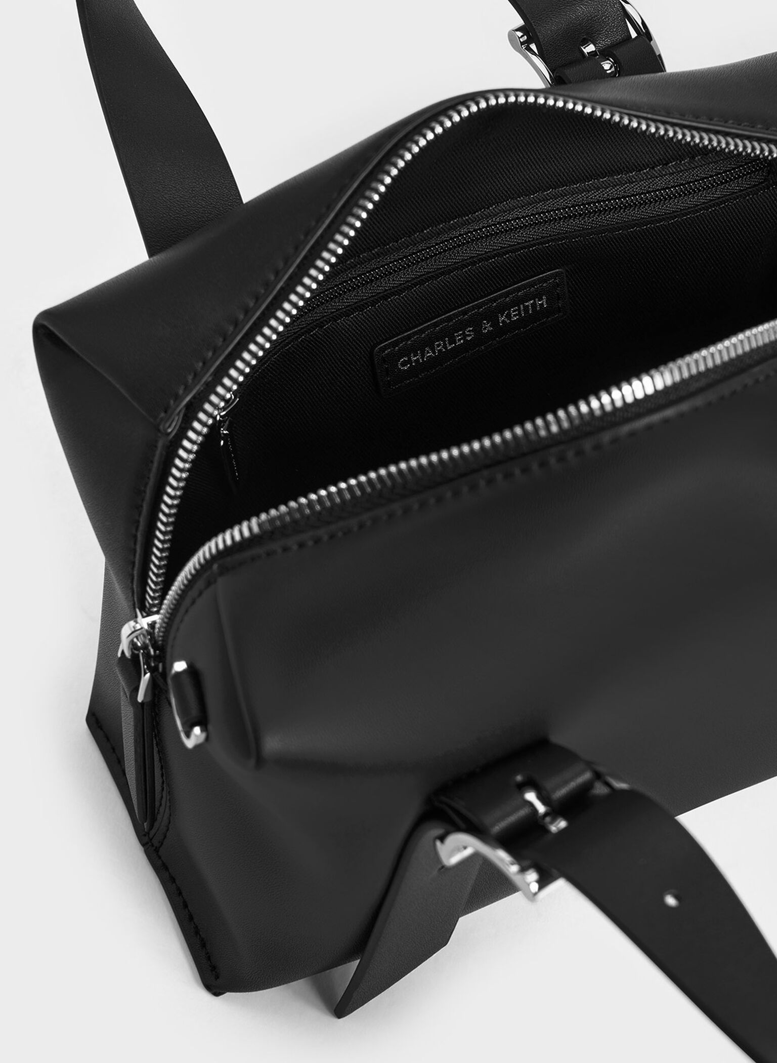 Marceline Bowling Bag, Noir, hi-res